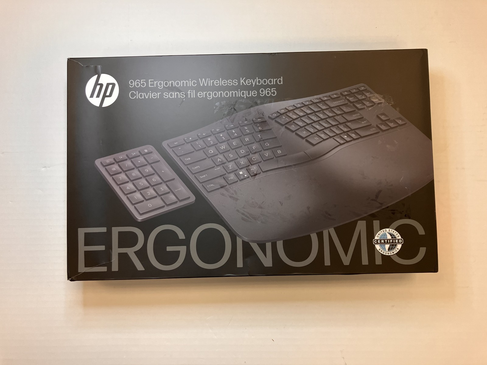 7E756AA#ABA HP 965 keyboard and keypad set compact size