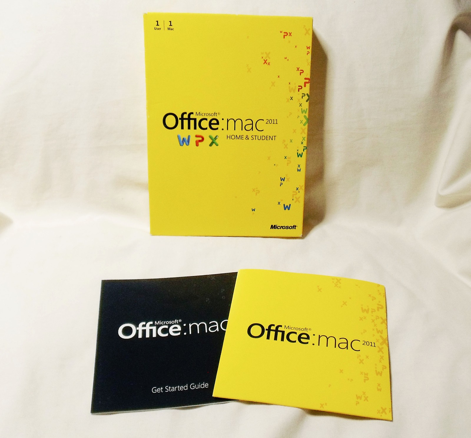 Microsoft Office: Mac Home & Student 2011 With 1 Product Key