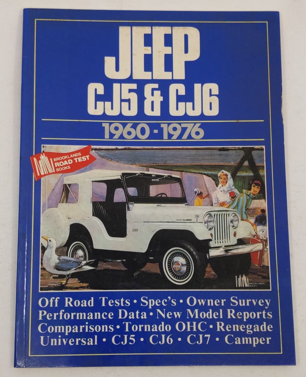Jeep Cj5 and Cj6, 1960-76 Paperback Book By R. M. Clarke EX