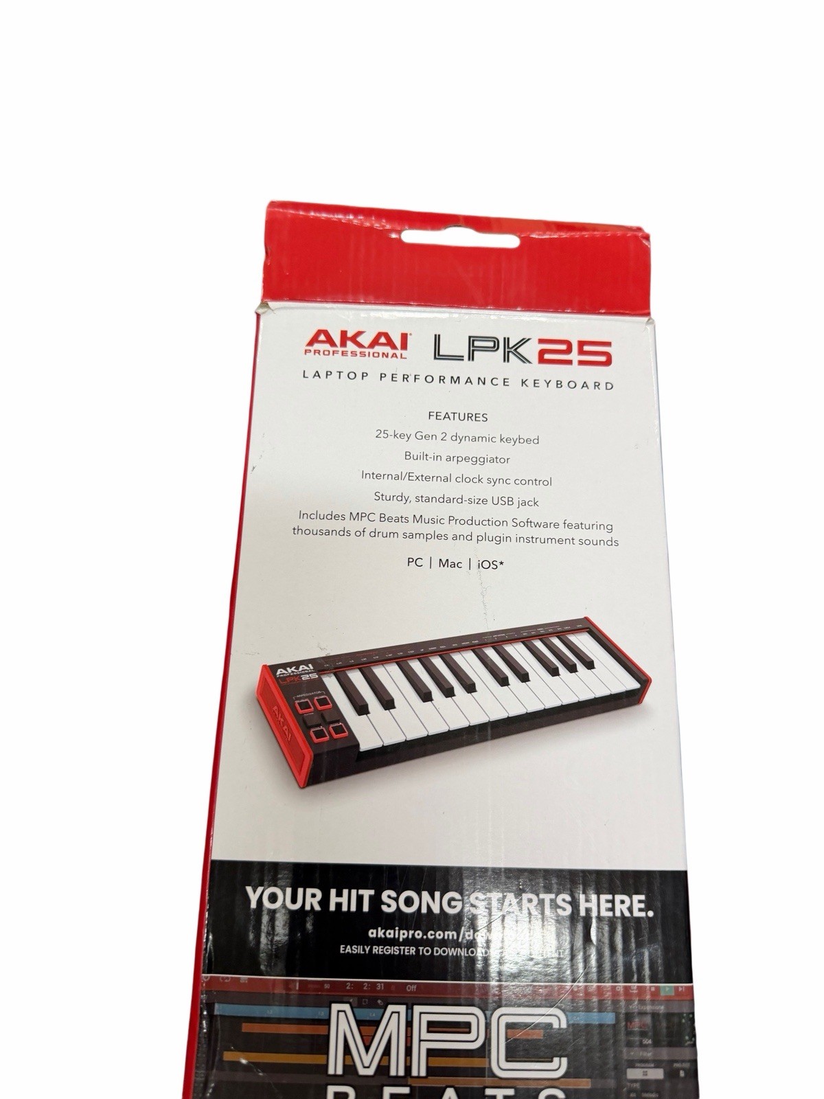Akai Professional LPK25 MK2 25-Key USB-MIDI Keyboard Controller