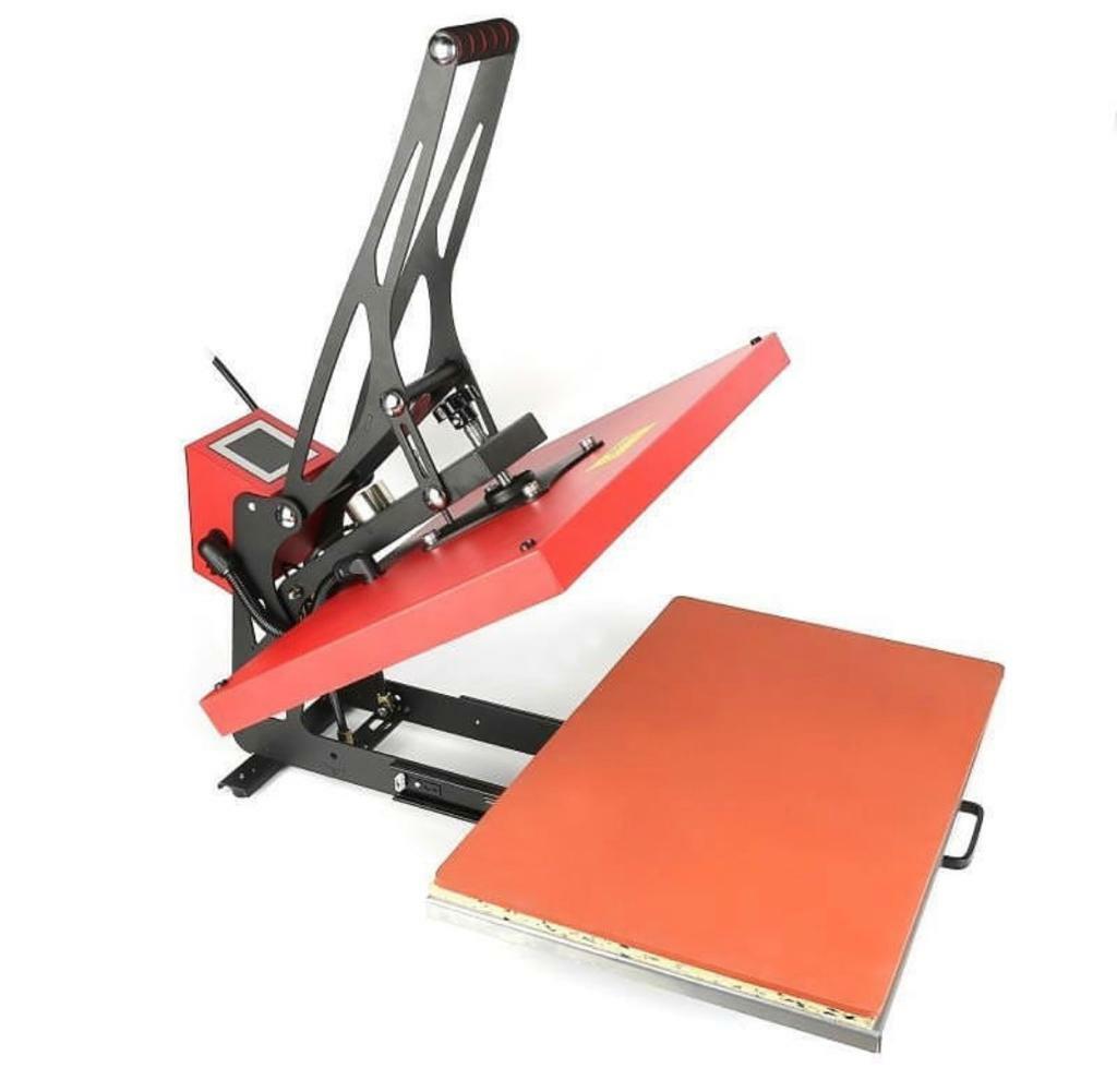 T-shirt Heat Press Machine Auto Open 16"x24" HTV SUBLIMATION USA FREE 5yd DTF #1