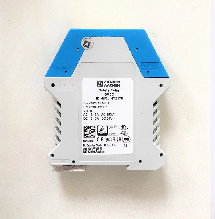 1pcs NEW ZANDER safety relay SR3C 230V order number 472170