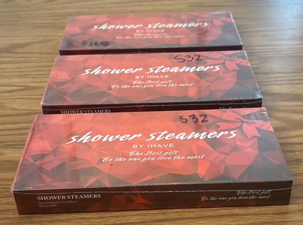 24 Pack Shower Steamers Aromatherapy w/ Essential Oils Shower Bombs (3 Boxes)
