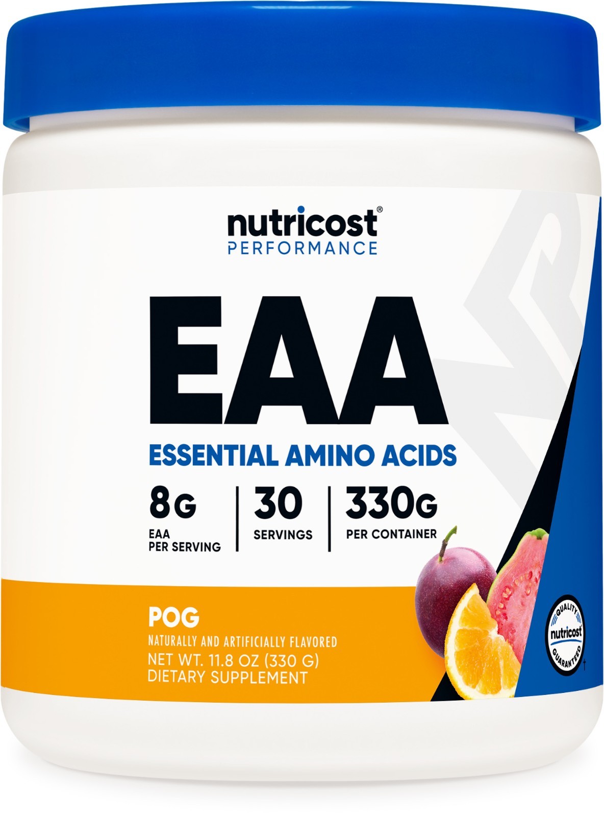 Nutricost EAA Powder 30 Servings - POG Flavor - Essential Amino Acids