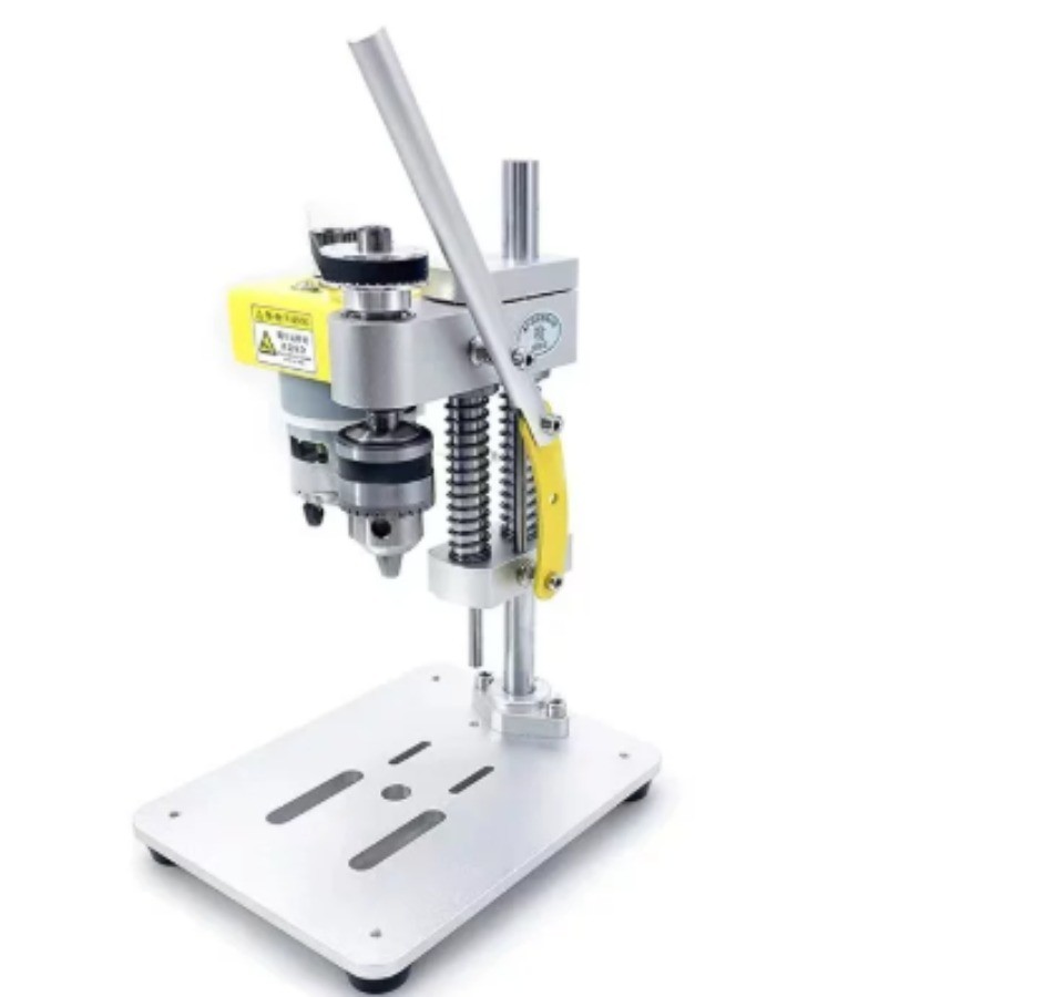 Mini Bench Drill, Multifunctional Desktop Drilling Machine, Electric Drill Press
