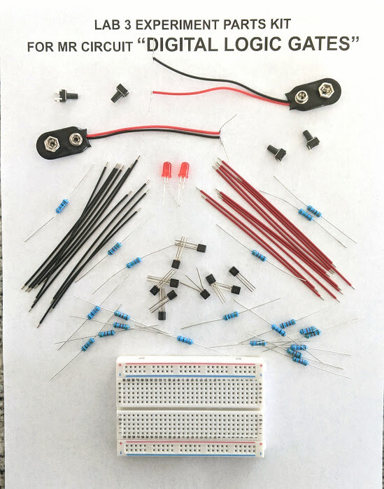 Mr Circuit Lab 3 Learn How Computers Work on the inside - build Logic Gates