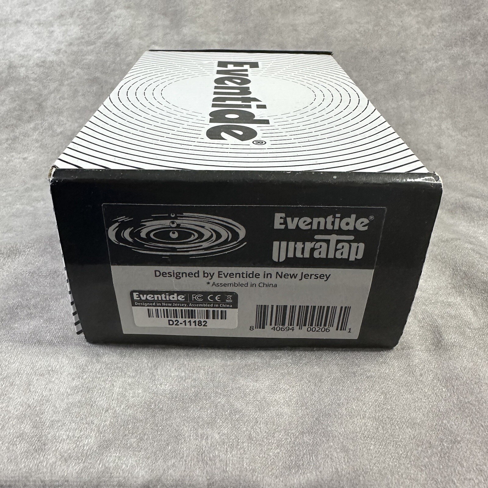 Eventide UltraTap Delay Reverb Multi-Tap Effects Pedal Silver BOX & INSERTS ONLY