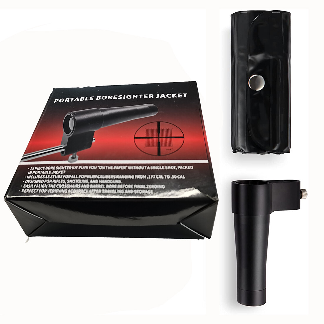 Bore Sighter Kit Rifle Scope Boresighter Precision Firearm Kit With Arbor