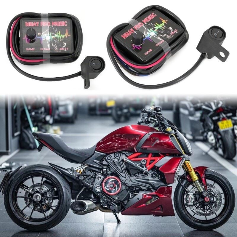Innovative Motorcycle Horn Control Unit Offering 12 Personalizes Sounds for Ride