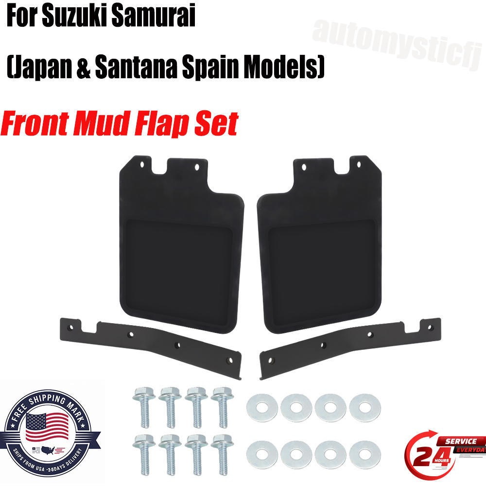 US FRONT MUD FLAP SET For SUZUKI SAMURAI #94410-83000 RH&LH FAST SHIPPING