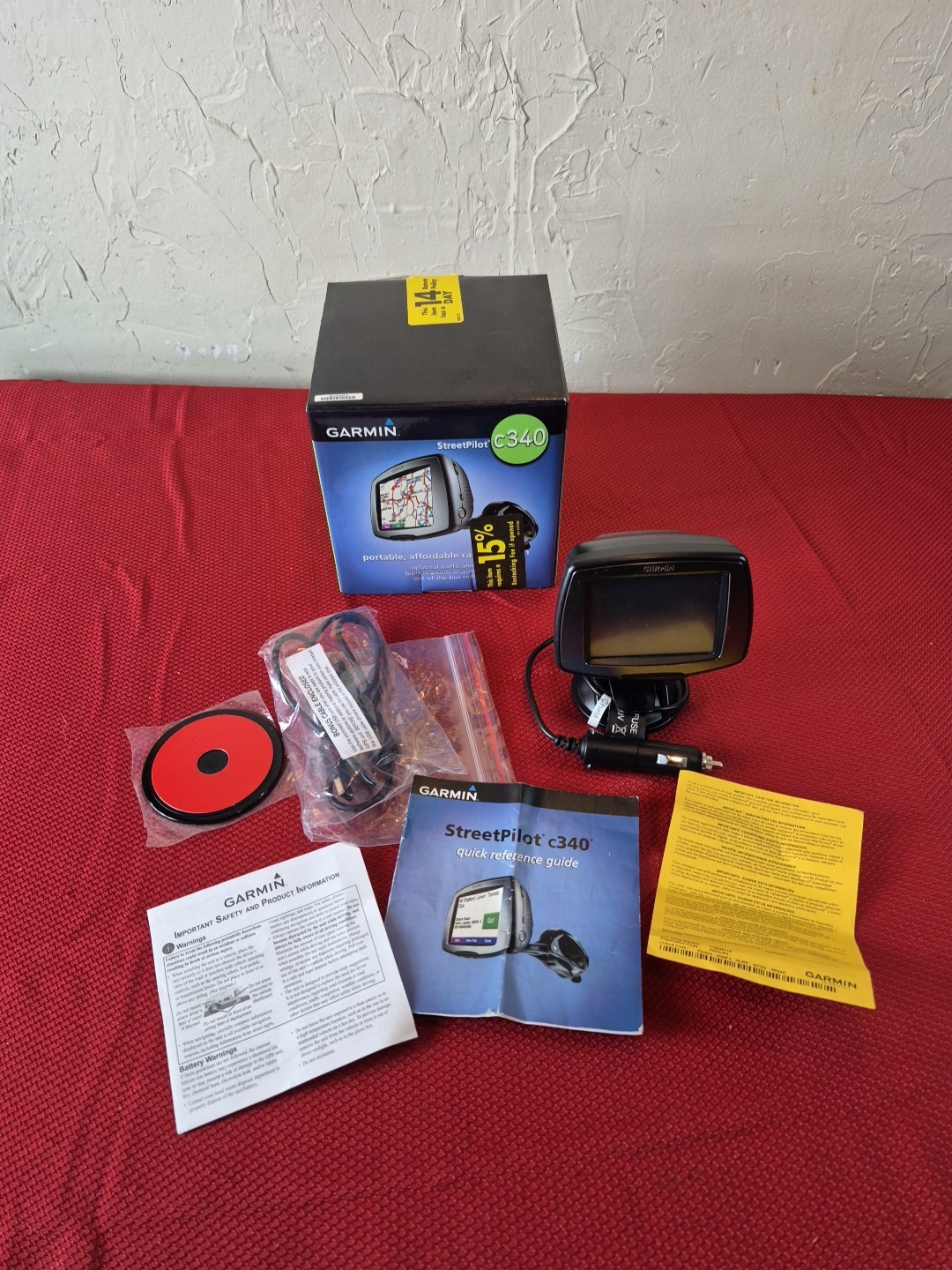 Garmin StreetPilot c340 Automotive Mountable GPS Bundle