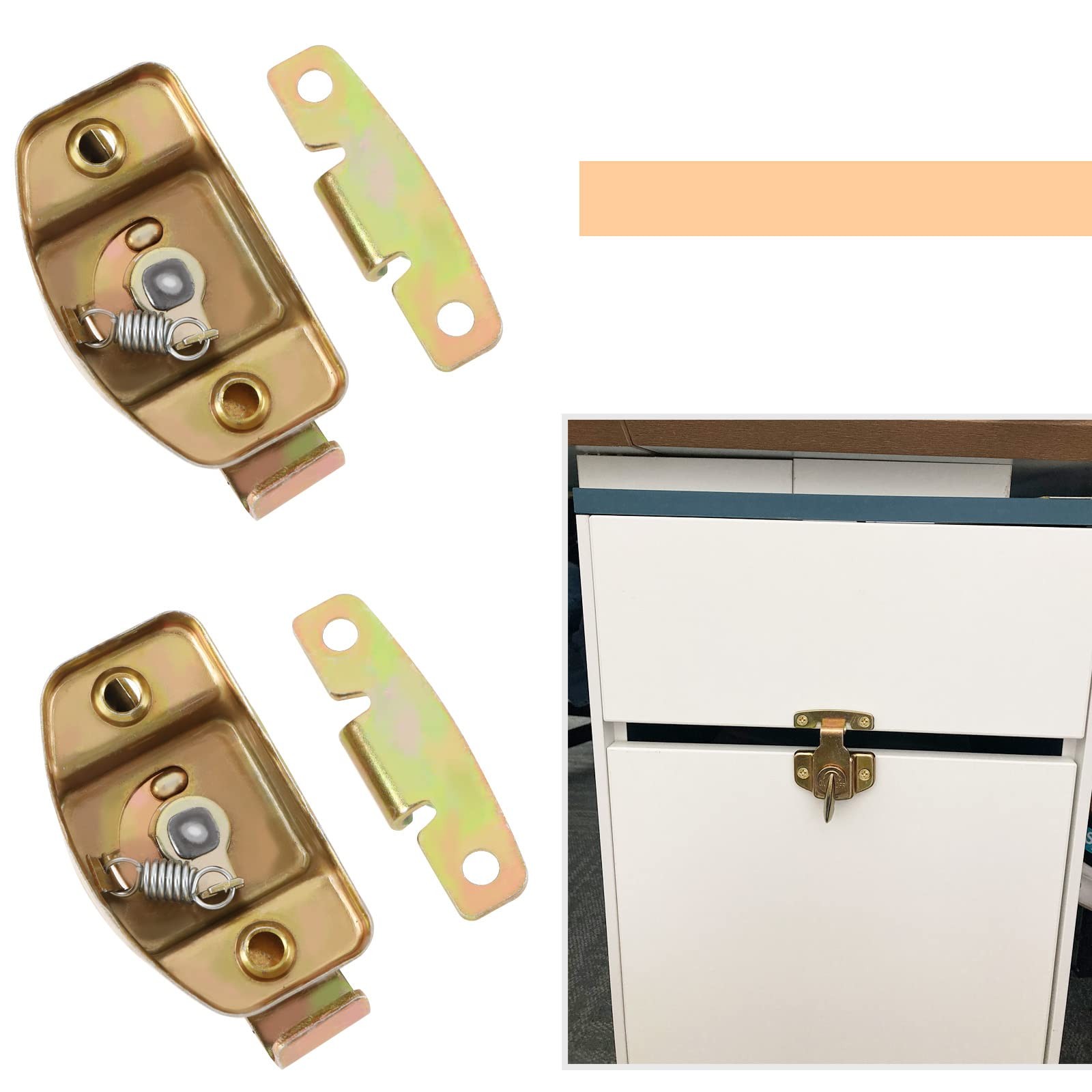 8PCS Dining Table Locks Table Leaf Locks Heavy Duty Dining Training Table Buc...