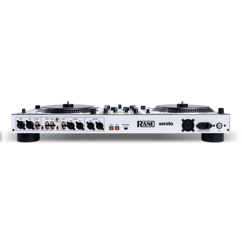 RANE ONE MKII White Motorized DJ controller + Soft case + XLRs