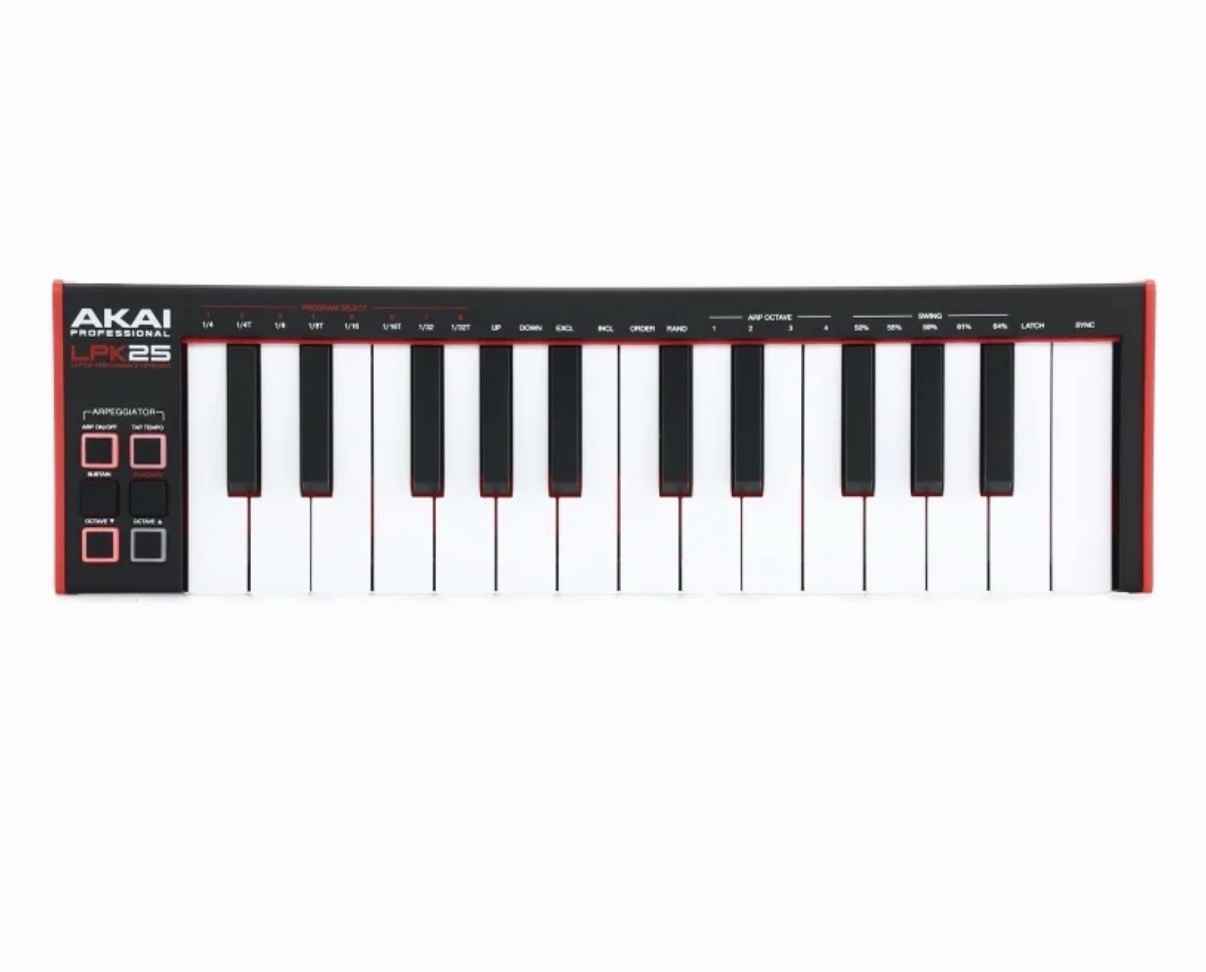 Akai Professional LPK25 mk2 25-key USB Mini Keyboard Controller