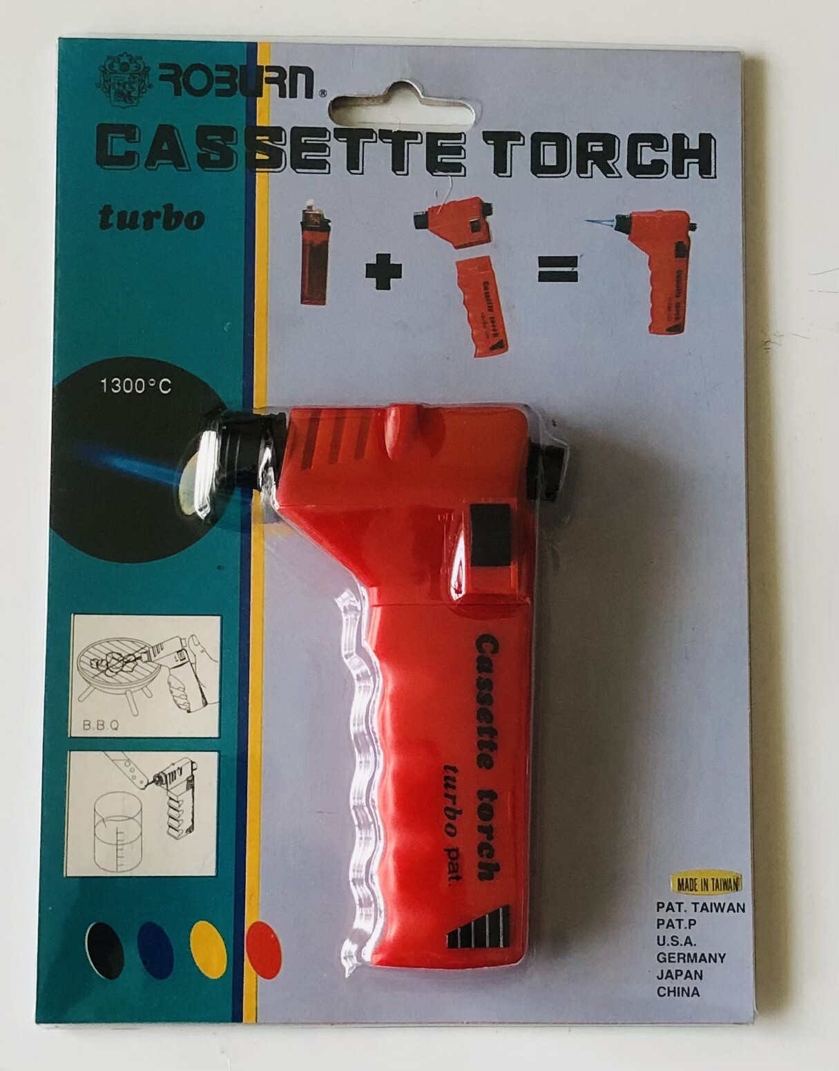 ONE Cassette Torch Turbo / (1300°C) BBQ Grilling Tool