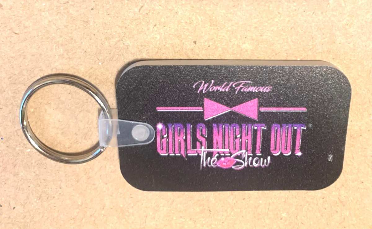 GIRLS NIGHT OUT KEY CHAIN   NEW