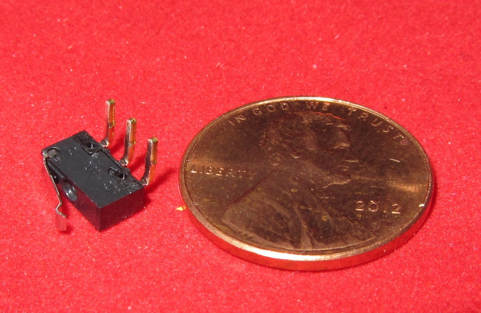 5 x Panasonic AV4 Microswitch 30VDC 500mA Sub Miniature Roller Lever SPDT TINY K