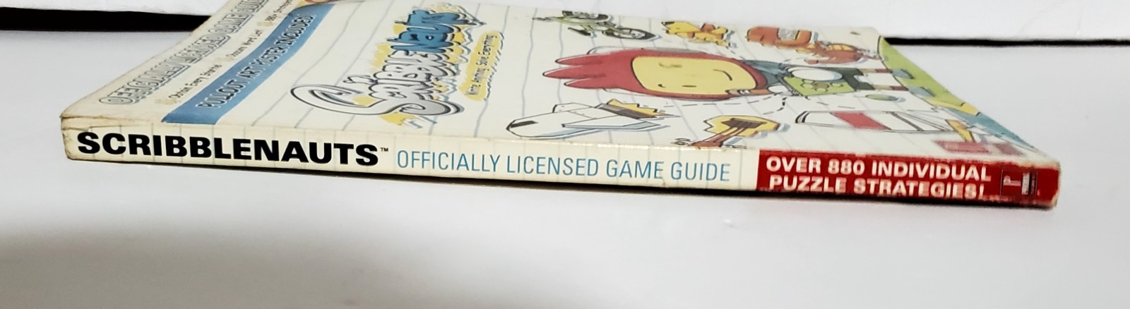 Scribblenauts Prima Official Strategy Guide Nintendo DS NO POSTER