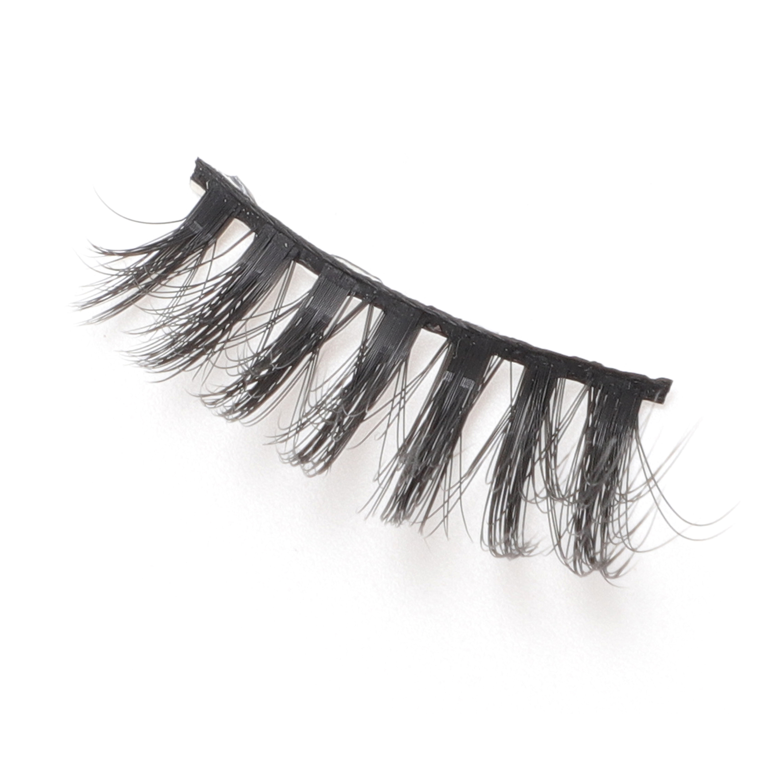 Dense False Eyelashes for Makeup Black J07 10 Pair