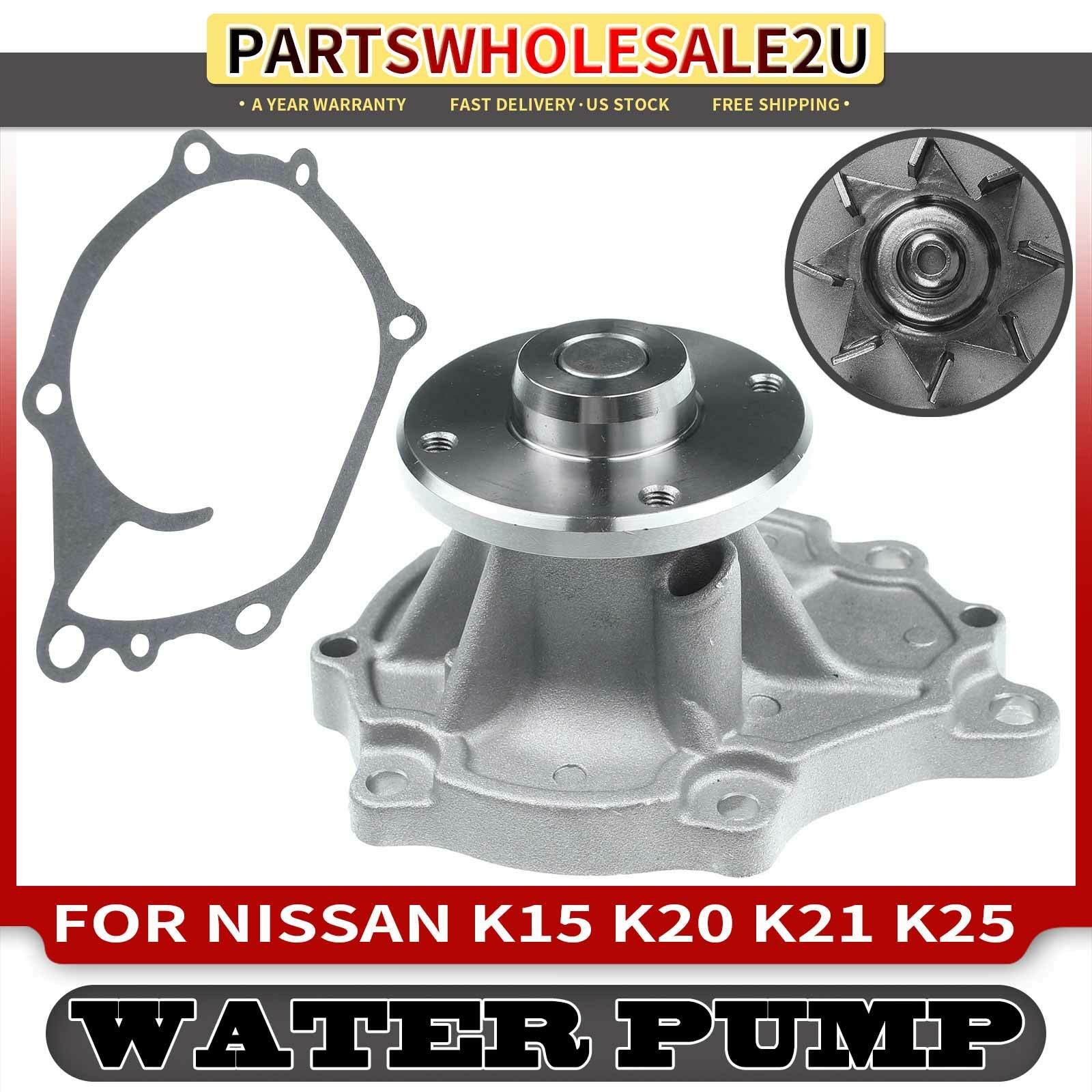 Engine Water Pump with Gasket for Nissan Komatsu TCM K21 K25 Engines 21010-FU40J