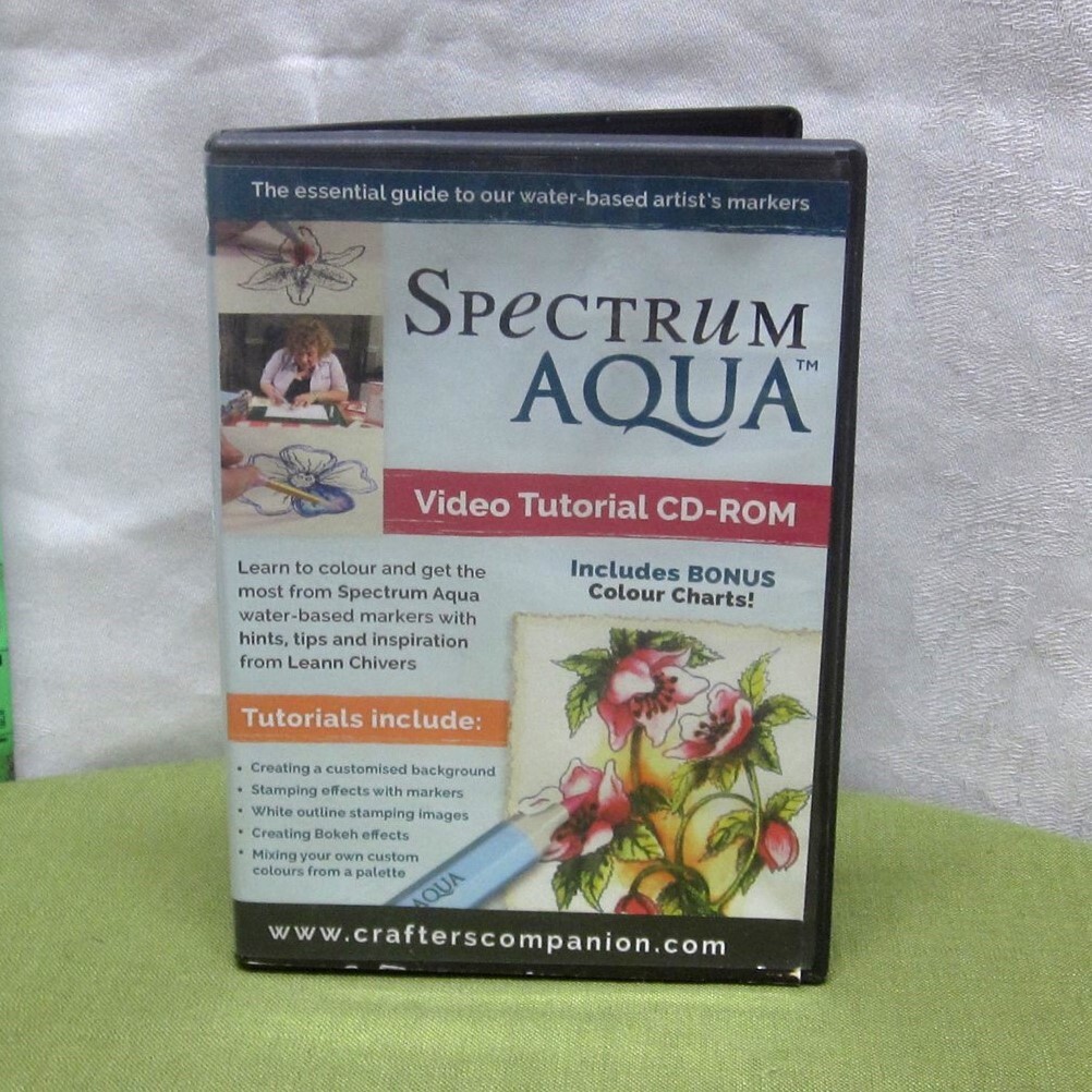 SPECTRUM AQUA Essential Guide to Water-Based Artist's Markers CD-Rom 2015