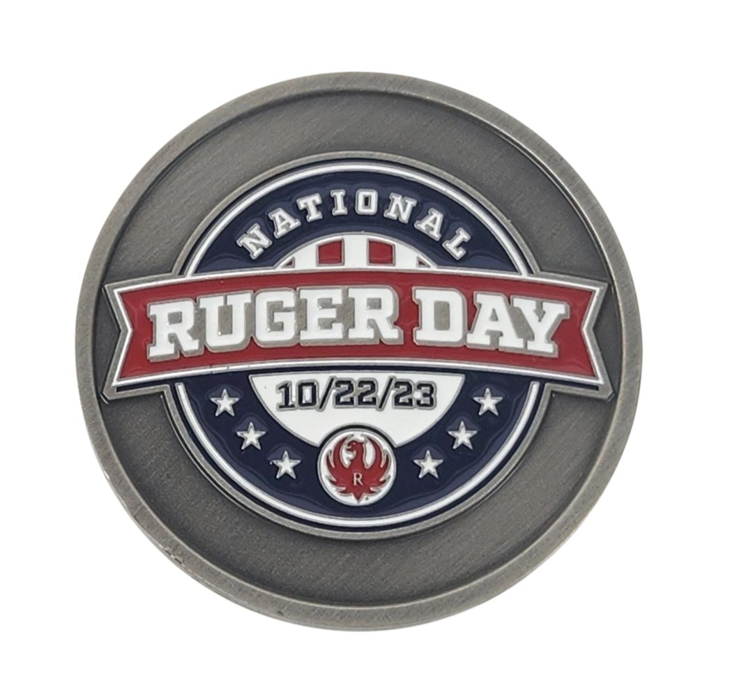 Ruger National Ruger Day Challenge Coin 10/22/23 FREE SHIP!