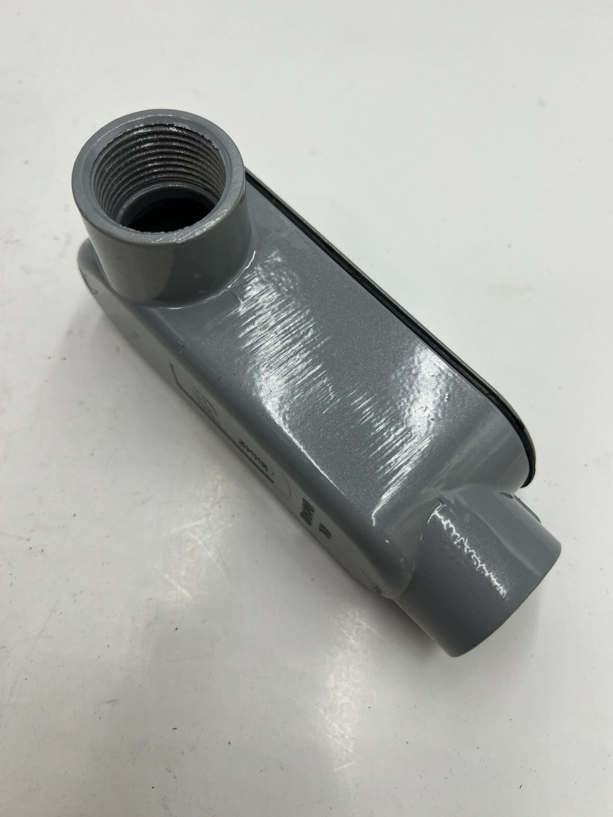 Conduit Outlet Box with 1" Cover 3HMR Gray