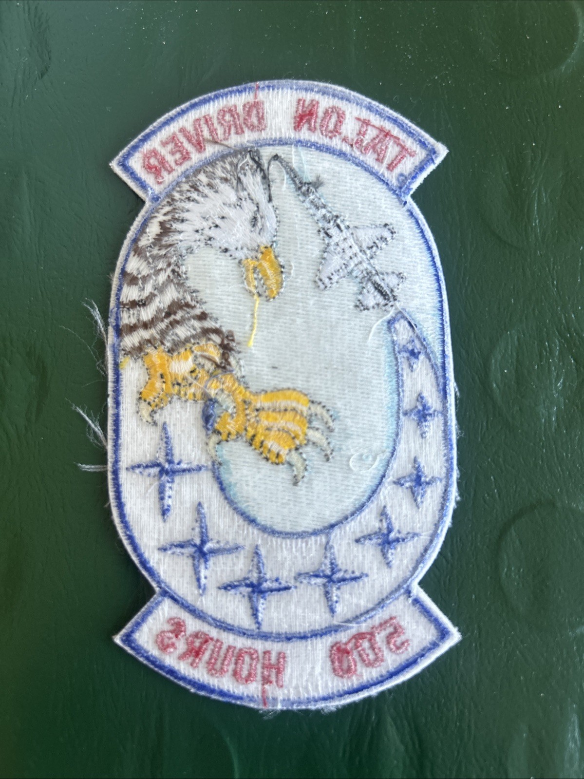 Talon Driver 500 Hours USAF Patch