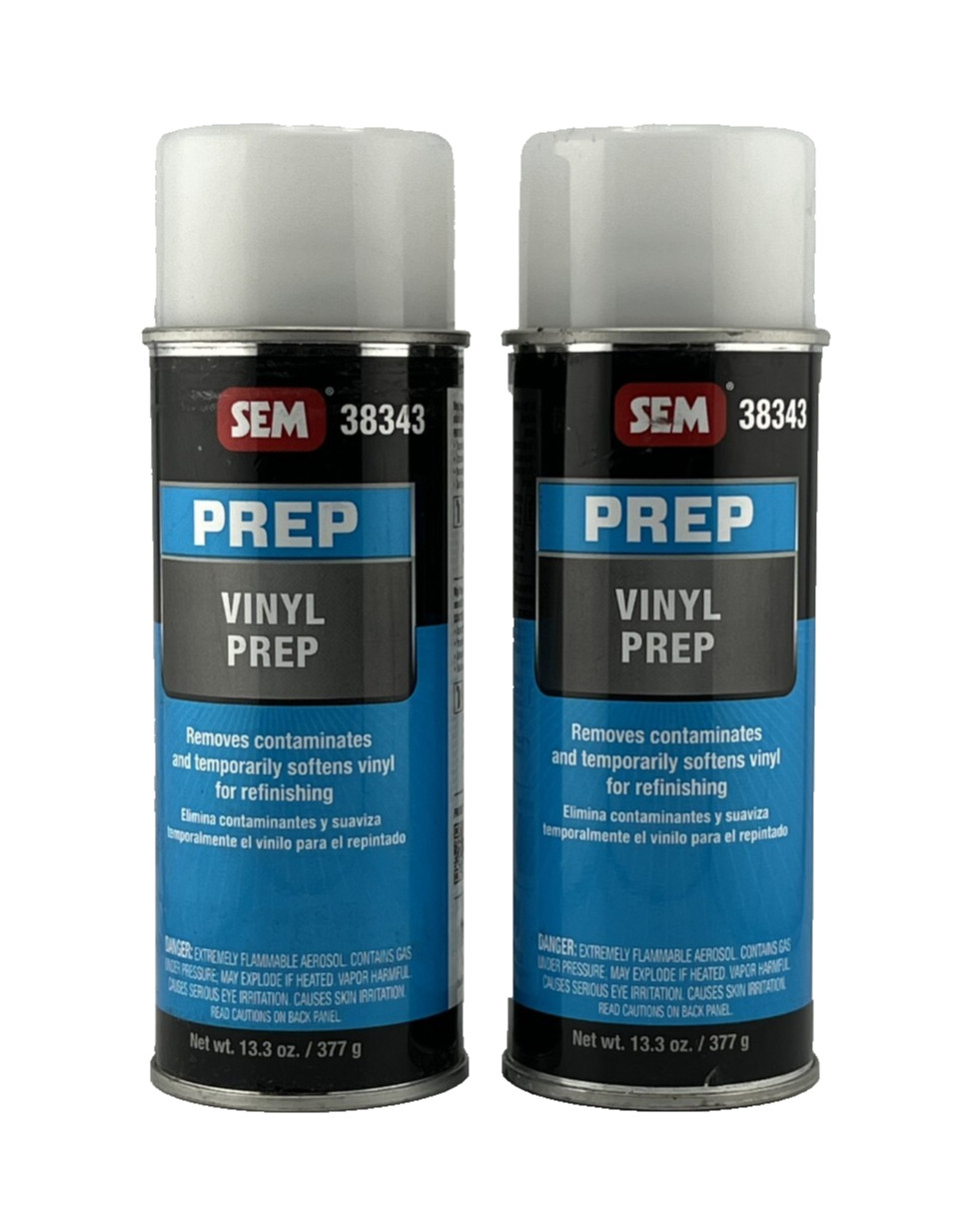2 SEM Prep Products Vinyl Prep 12 oz. Aerosol 38343- FREE SHIPPING