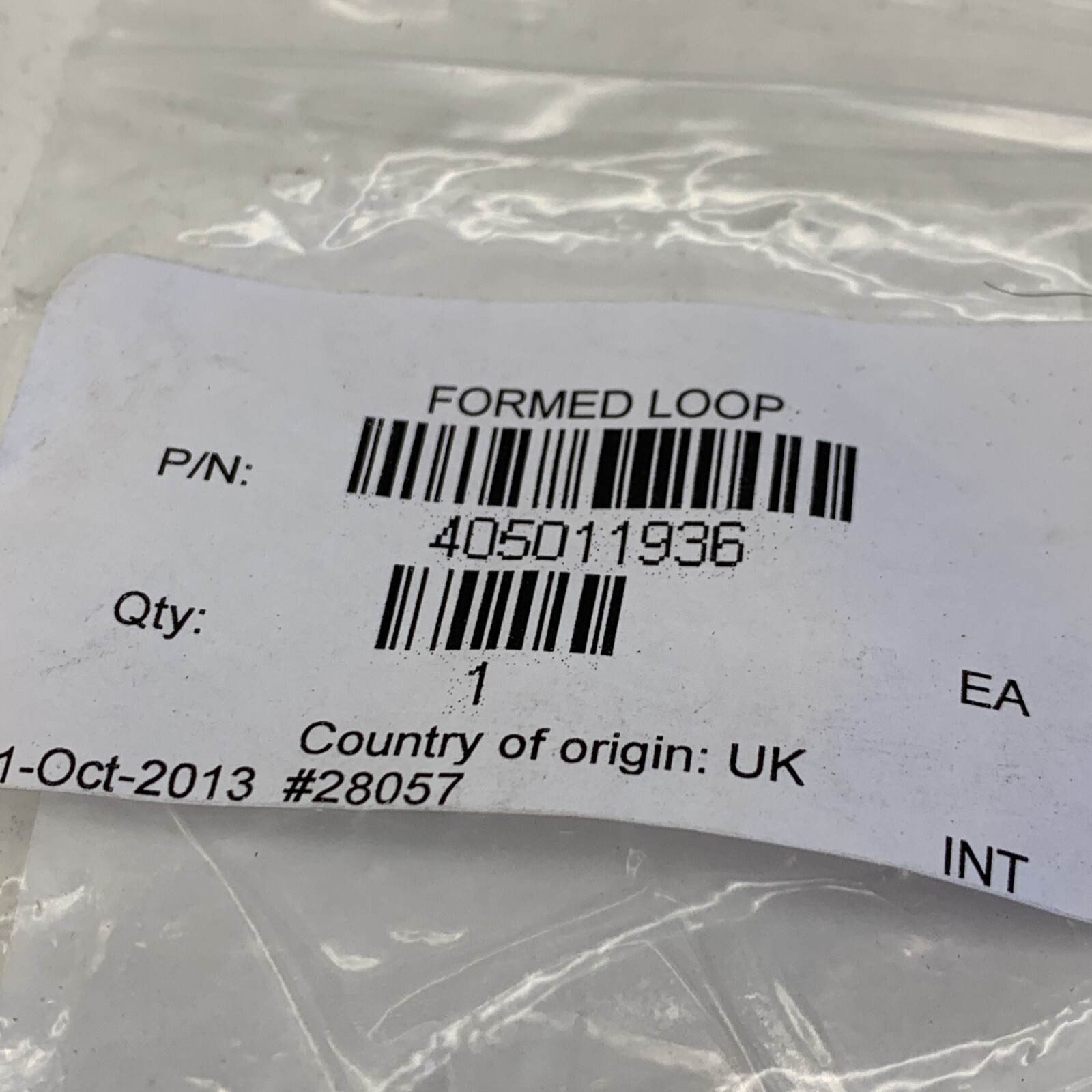405011936 Formed Loop for Chromatography