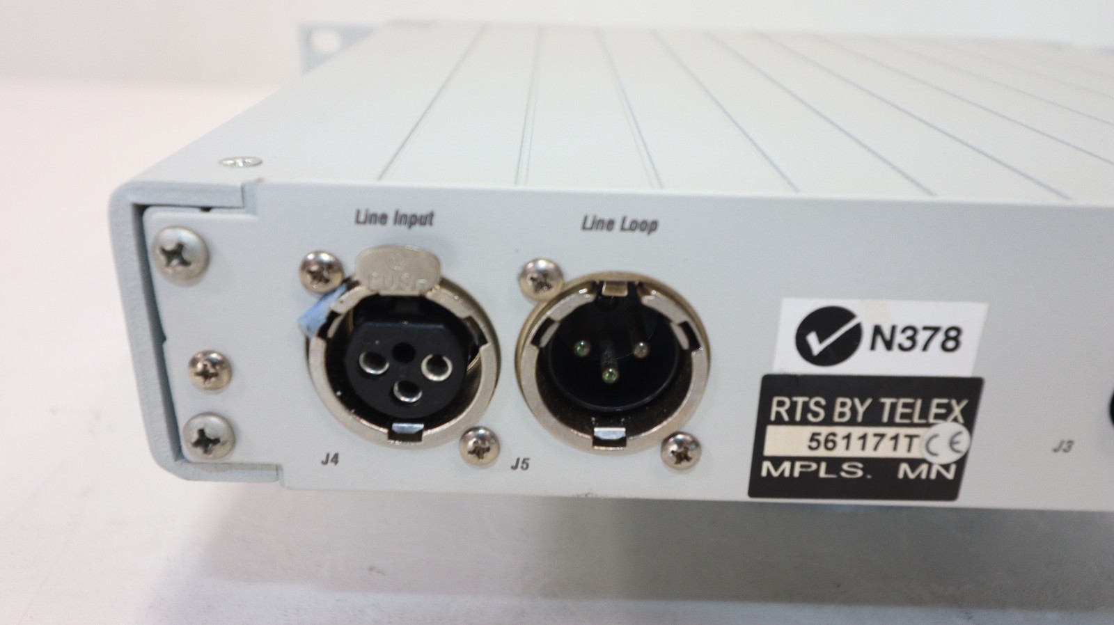 TELEX RTS SYSTEMS MRT327 USER STATION (061)