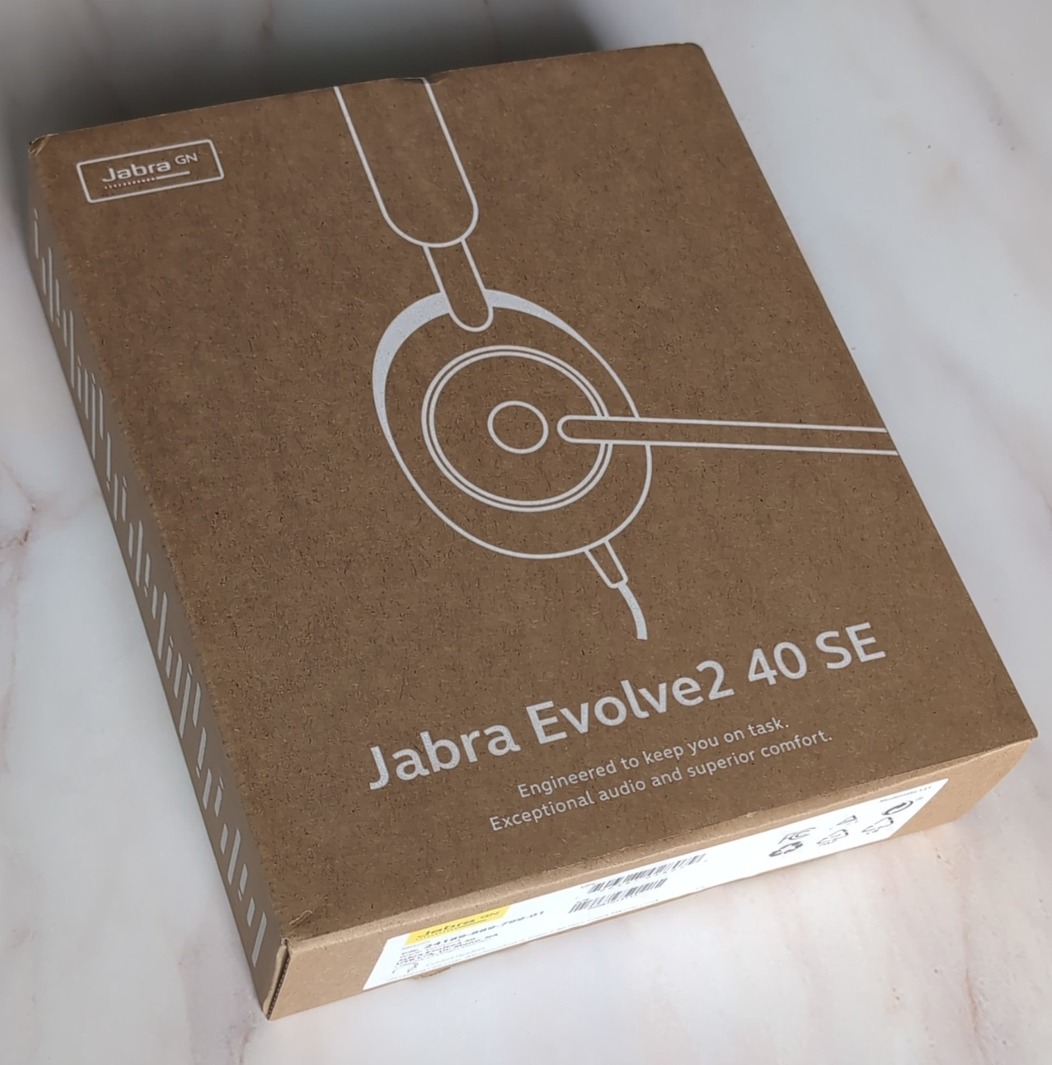 Jabra Evolve2 40 SE Bluetooth Single On-Ear Headband Headset Boom Mic 2026 Editn