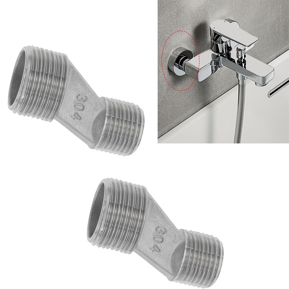 Premium Bathroom Offset Adapter 10mm Offset Male to 3/4'' Male Valve Connection