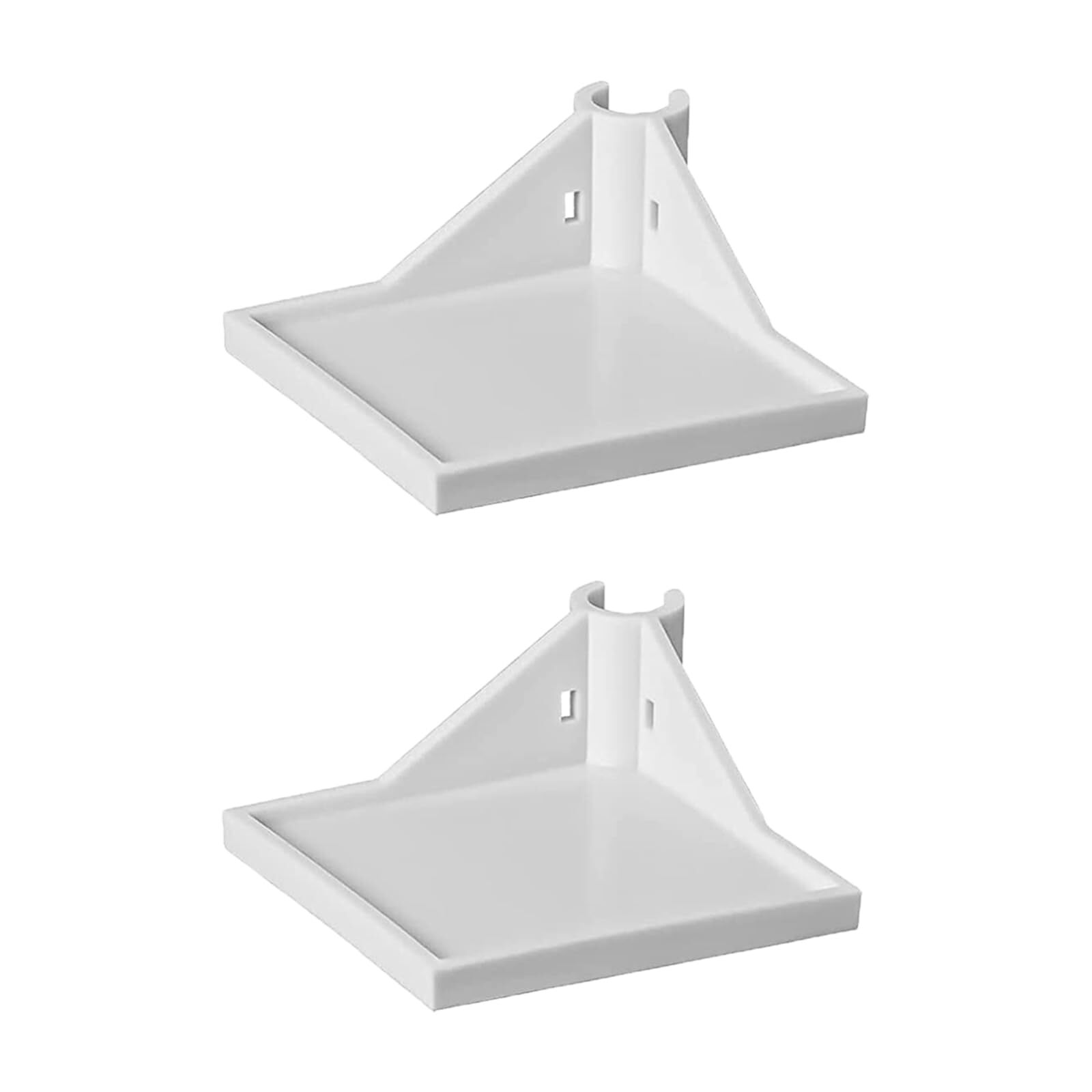 2 Pcs Grow Tent Corner Shelf for Place the Camera Planting Equipment
