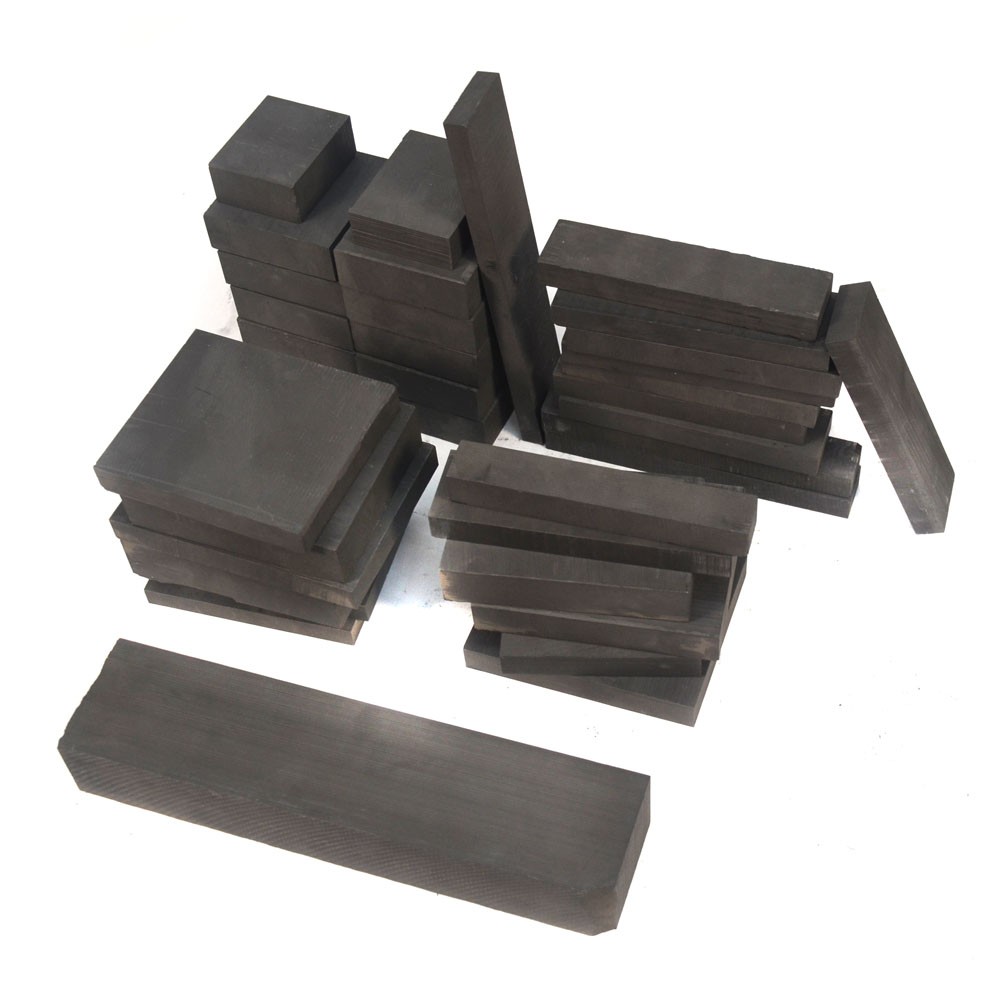(Lot of 36) Poco Varying Sized Pieces 9.928lb Semiconductor Grade Graphite Blank