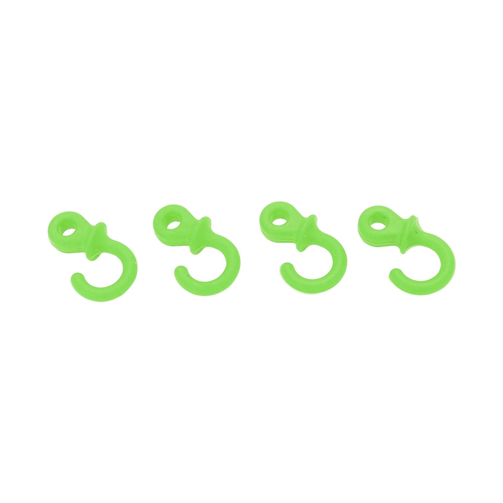 Green 4Pcs Archery Bow String Silencers Monkey Tail Compound Bow String WT