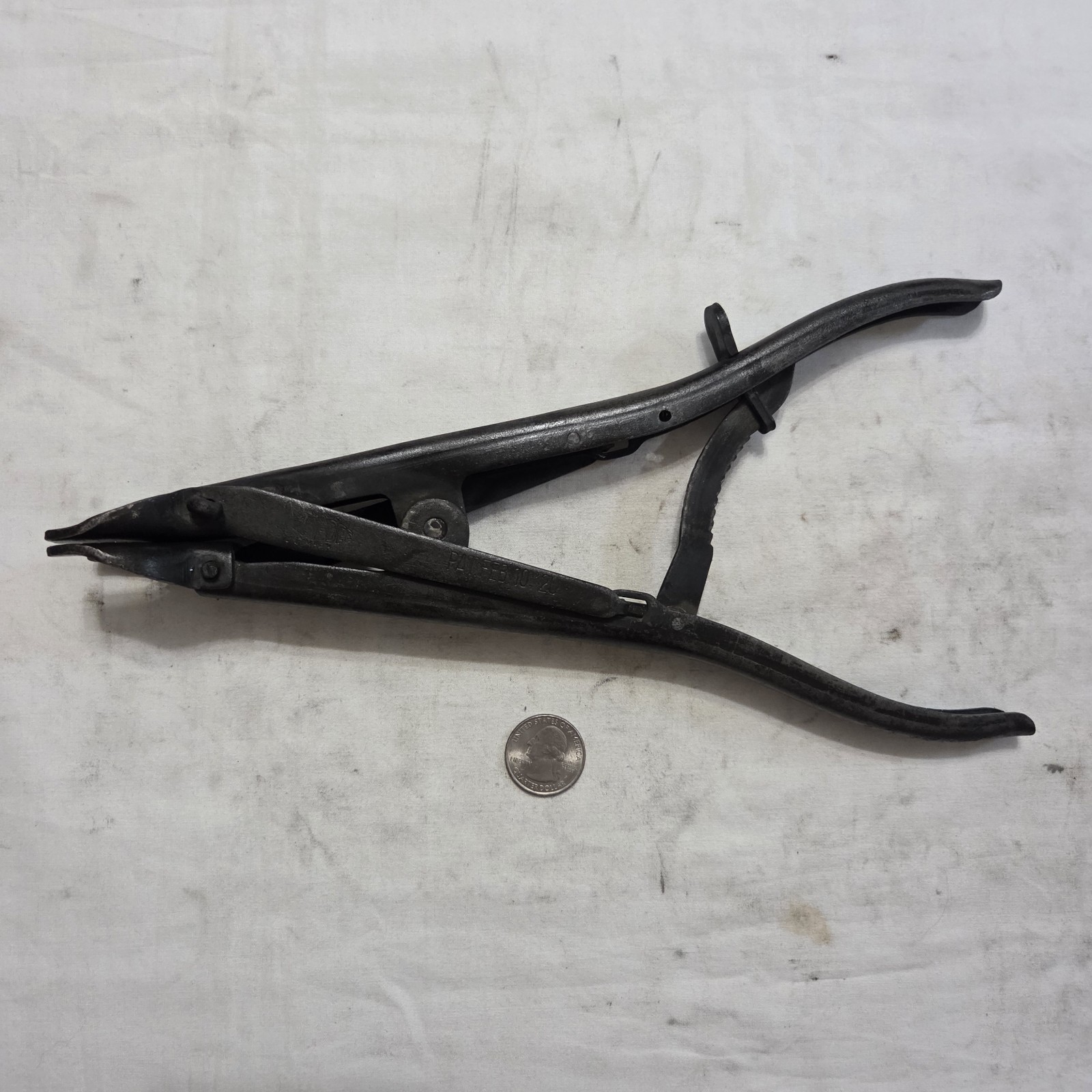 Vtg K-D Universal Tools K-D Mfg. Co. Adjustable Jaw Valve Spring Compressor -USA