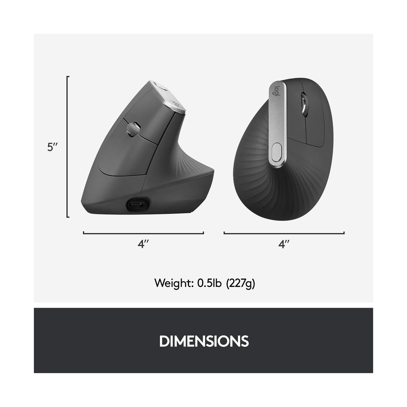 Logitech MX Vertical Wireless Mouse – Ergonomic Design Reduces ... FAST US