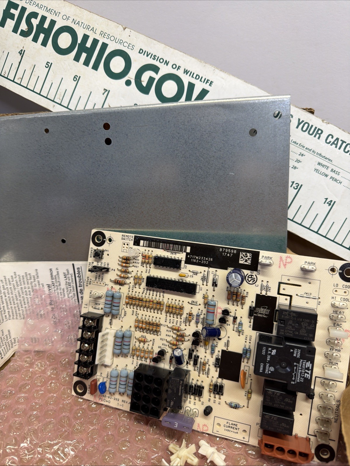 S133103010000 CONTROL BOARD SINGLE STAGE