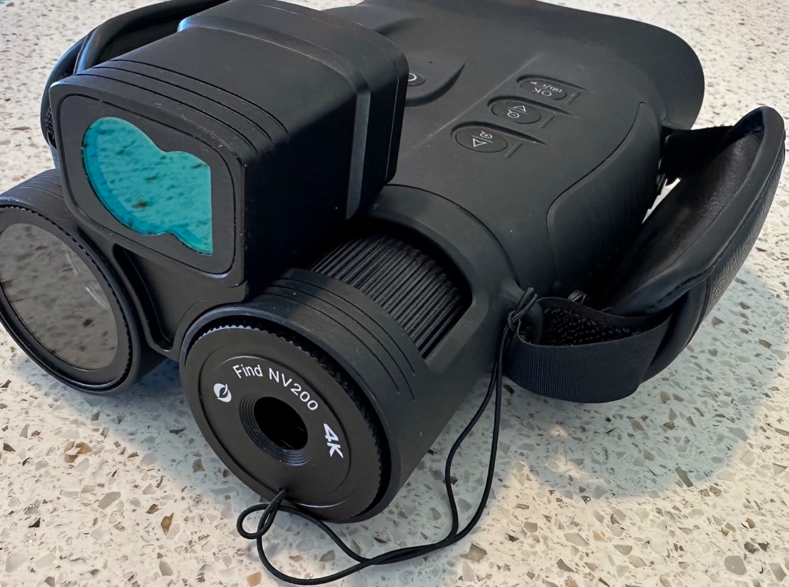 oneleaf.ai Find NV200 LRF 50mm 4K Digital Day/Night Vision Binoculars with Laser