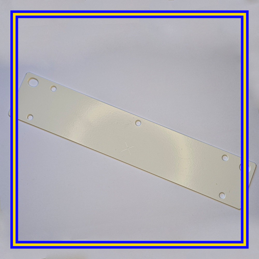 120942 x1 IKEA Metal Plate in White