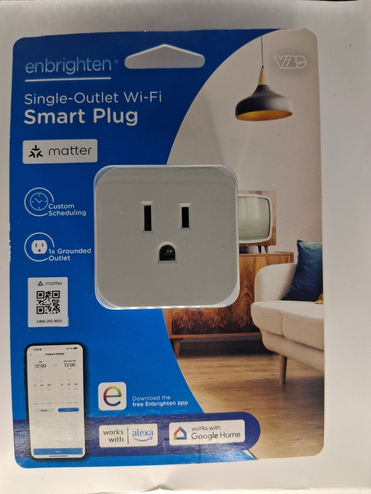 Enbrighten Single Outlet Wifi Smart Plug