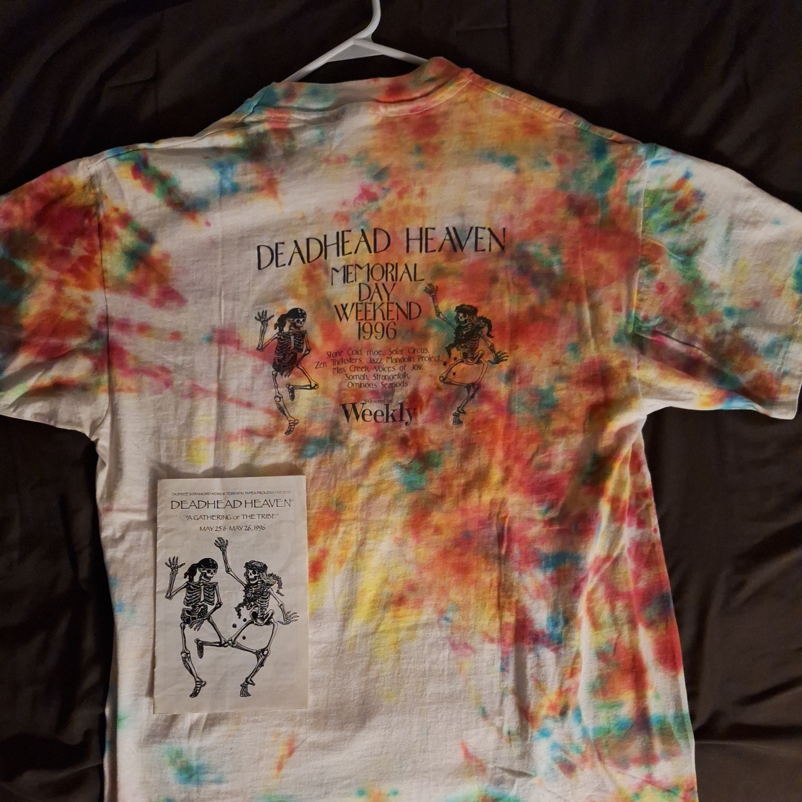 Deadhead Heaven '96 Rare XL moe. Max Creek Ominous Zen Solar Strangefolk Somah