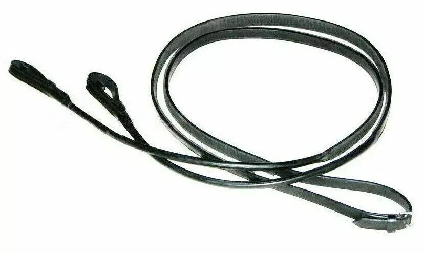 Round Rolled Leather Dressage Reins For Bridle .