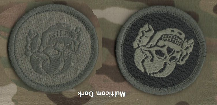 JOINT SP OPS TASK FORCE CJSOTF-A ODA 2" 2-PC STROP SIGN: TALIZOMBIE DEAD END