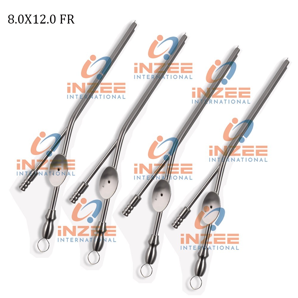 House Suction Irrigator 5.5" Angled | 8.0x12.0 Fr ENT Surgical Instruments By IZ