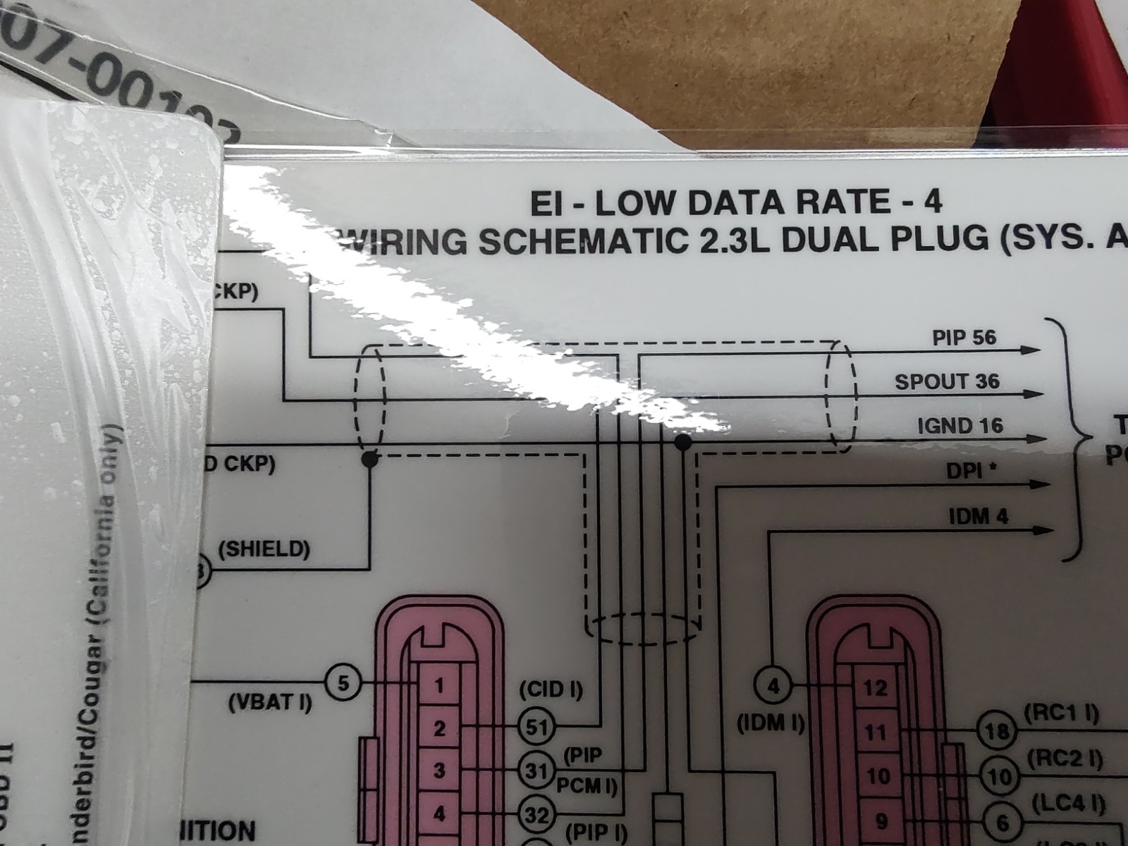 NOS 1994 Ford Essential Service set TKIT-1994-F/FM/FLM/LT overlays card adapters
