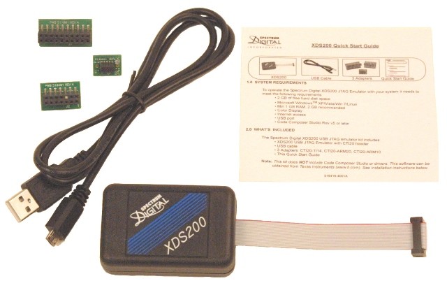 NEW Spectrum Digital XDS200 USB JTAG Emulator - 702320-0001R w/Warranty