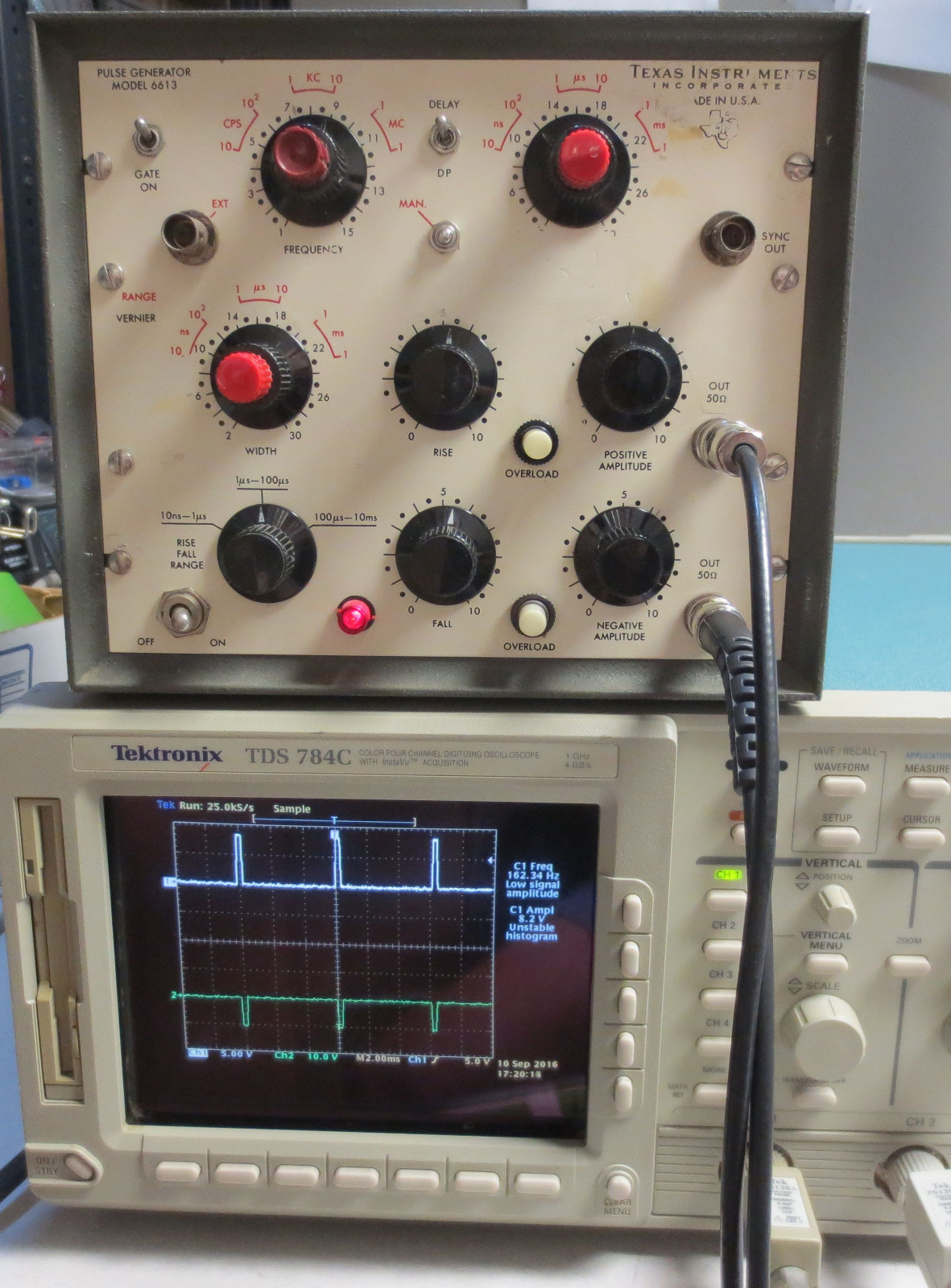 TI Texas Instruments 6613 Waveform Pulse Generator