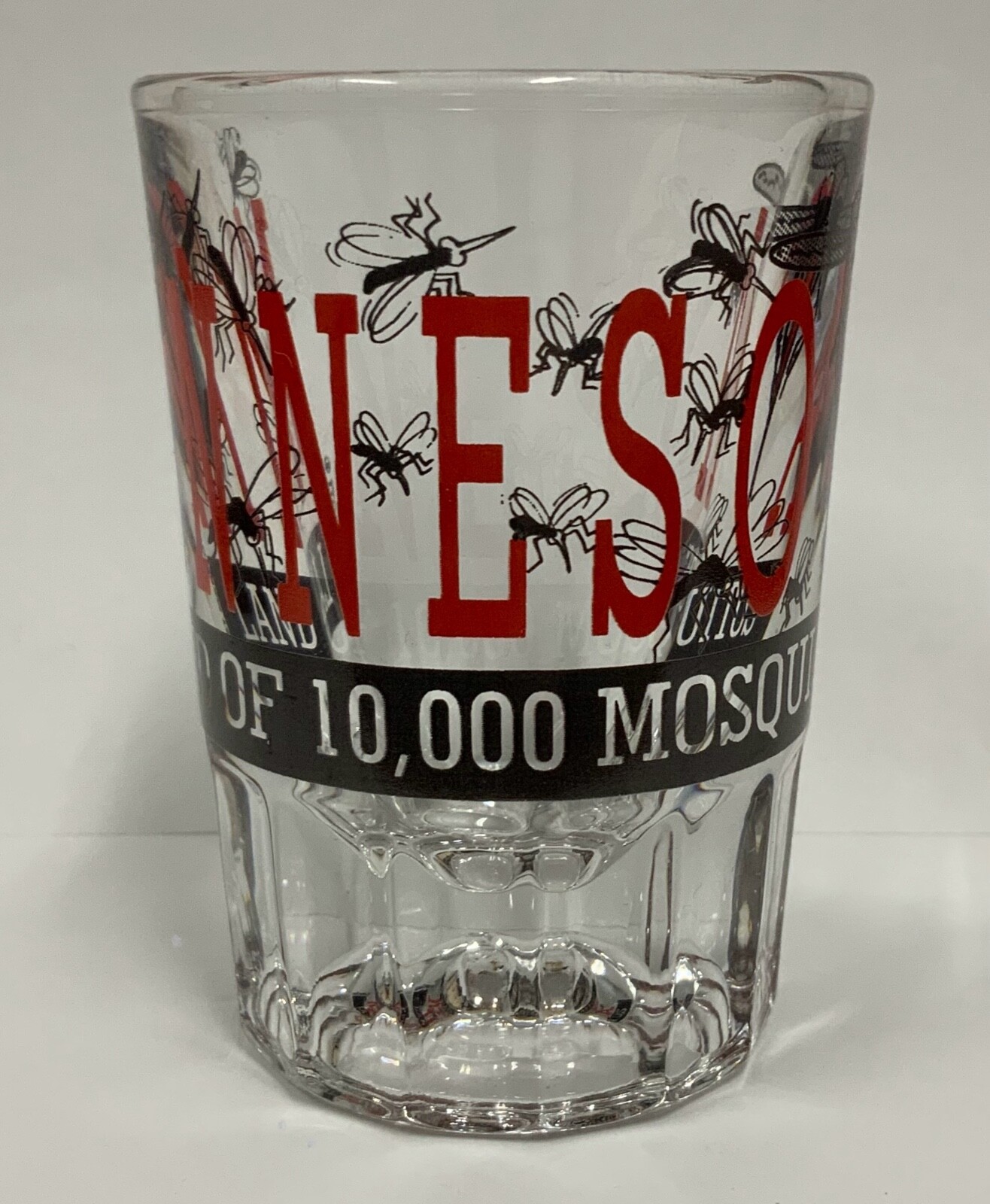 Minnesota Land of 10,000 Mosquitoes Shot Glass